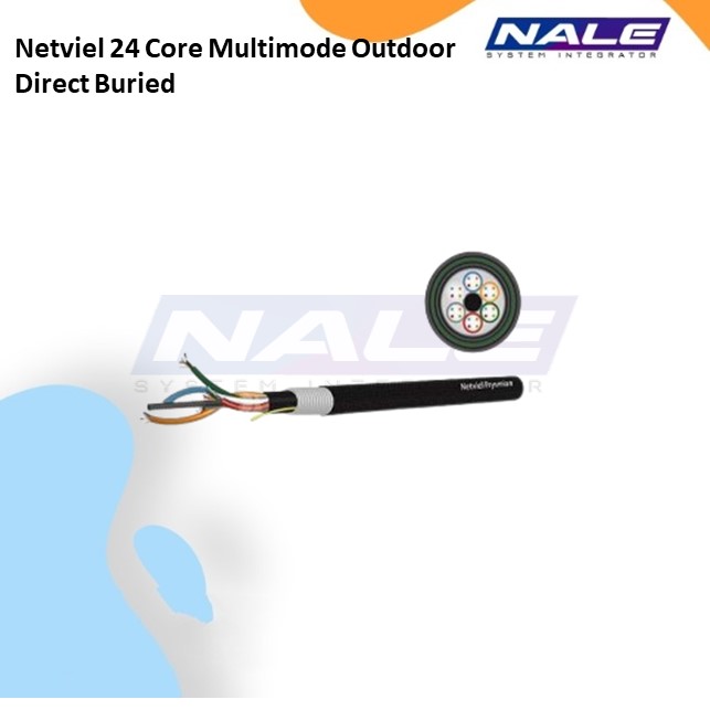 Slide1 Netviel 24 Core Multimode Outdoor Direct Buried - Gambar 1