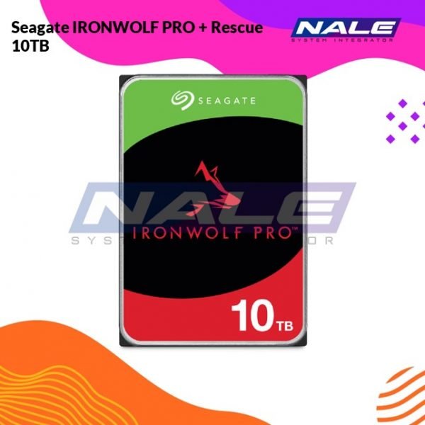Seagate IRONWOLF PRO + Rescue 10TB